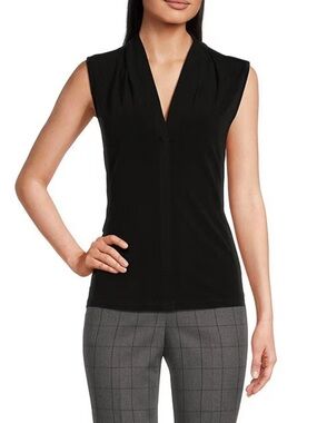 Calvin Klein V-neck Sleeveless Blouse